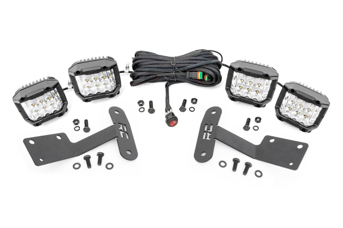 Toyota Tundra LED Light Kit - Ditch Mount - Rough Country - 3